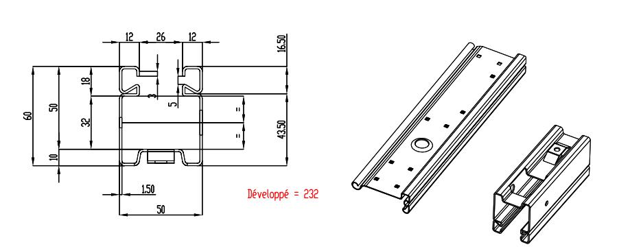 DOOR GUIDE RAIL ROLL FORMING MACHINE插图4